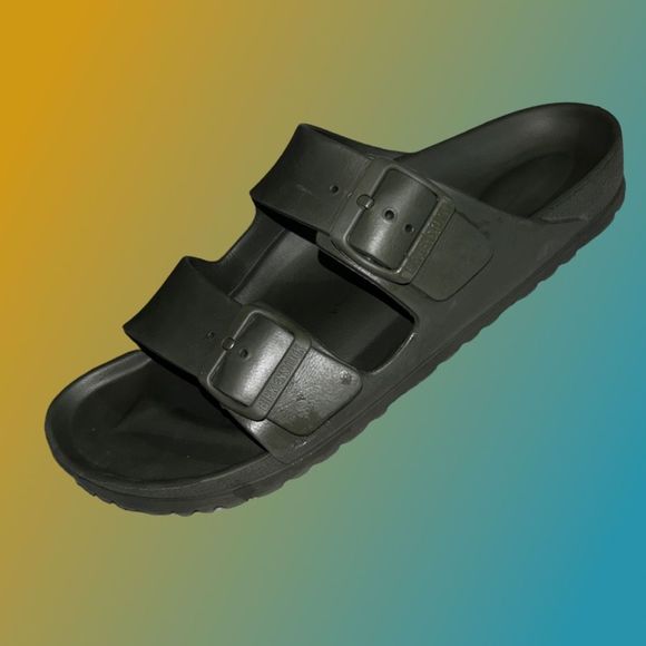 Unisex Birkenstock Arizona Eva Olive Green Sandals Size W 9 M 7.5 - Picture 1 of 10